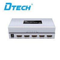 Bộ Chia HDMI 1 ra 4 Dtech DT-7144A - Chính hãng