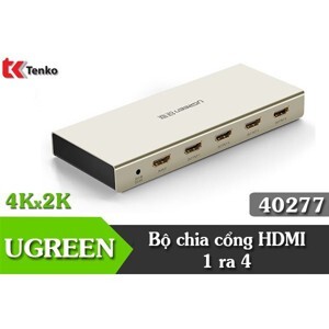 Bộ chia HDMI 1 ra 4 HDMI hỗ trợ 4K Ugreen 40277