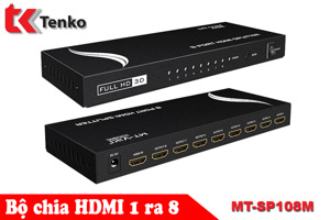 Bộ chia HDMI 1 ra 8  MT-SP108M