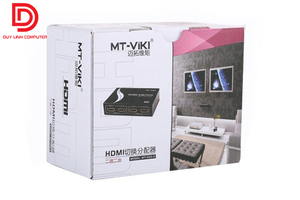 Bộ chia HDMI 2 vào 2 ra full HD 1080P có điều khiển MT-VIKI MT-HD2-2
