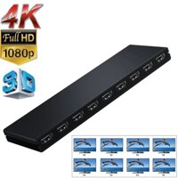 Bộ chia HDMI 8 cổng 1 trong 8 ra 4K HDMI 1X8 Bộ chia Video Âm thanh HDMI 1.4 HDCP 1.4 cho apple TV Laptop PS3 / 4 TV