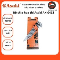 Bộ chìa hoa thị Asaki AK-0413