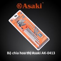 Bộ chìa hoa thị Asaki AK-0413