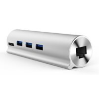 Bộ chia Hub USB Type-C ra 3 cổng USB 3.0 + Lan Gigabit UNITEK Y-3095 Chính hãng bảo hành 18 tháng