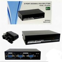 Bộ Chia Hub VGA 1 Ra 2 , 1 Ra 4 - Hub VGA  200mhz VGA Splitter