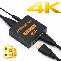 Bộ chia màn hình HDMI 1 ra 2 HDTV Splitter V1.4 hỗ trợ 4K x 2K UltraHD