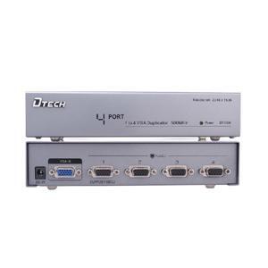 Bộ chia màn hinh VGA 1 ra 2 Dtech DT-7502 hỗ trợ cáp VGA 80M