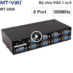 Bộ chia màn hình VGA Viki 1 ra 8 350mhz mt3508