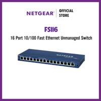 Bộ Chia Mạng 16 Cổng Switch Netgear FS116 Fast Ethernet Unmanaged 16 Port 10100Mbps - Hàng Chính Hãng
