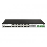 Bộ chia mạng 24 cổng Gigabit PoE Switch BDCOM IES2000-5024P4X