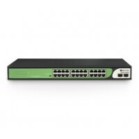 Bộ chia mạng 24 cổng Gigabit PoE+ Switch BDCOM S1500-24P2S
