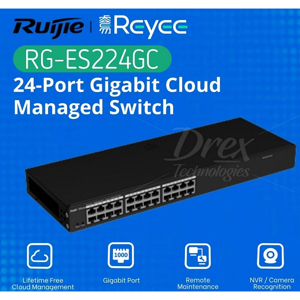Bộ chia mạng 24-Port Gigabit Smart Switch Ruijie RG-ES224GC