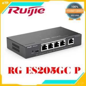 Bộ chia mạng 5-Port Gigabit Smart POE Switch Ruijie RG-ES205GC-P