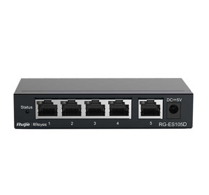 Bộ chia mạng 5-Port Gigabit unmanaged Switch Ruijie RG-ES105GD