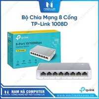 Bộ chia mạng 8 cổng TP-Link 1008D 1005D 10/100M - Hàng Chính Hãng Bảo Hành 2 Năm