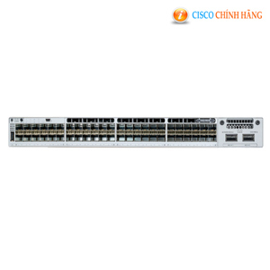 Bộ chia mạng Catalyst 9300 24 GE SFP Ports, modular upl Switch Cisco C9300-48S-A