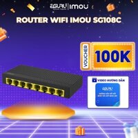 Bộ Chia Mạng IMOU SF105C, SF108C, SG105C, SG108C Công Nghệ Full-Duplex, Mở Rộng Băng Thông