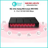Bộ chia mạng lan 5 8 cổng Mercusys MS105G MS108G switch 5 port 8 port gigabit 101001000 Mbps - Hàng chính hãng - 8 Cổng MS108G