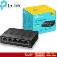 Bộ chia mạng Lan 5 Cổng RJ45 Gigabit TPLink LS1005G tốc độ mạng 10/100/1000Mbps, Bộ chia Tín Hiệu Switch Để Bàn 5 Cổng
