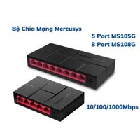 Bộ chia mạng lan 5 và 8 cổng Mercusys MS105G MS108G switch gigabit 10/100/1000 Mbps. Bảo Hành 24 Tháng