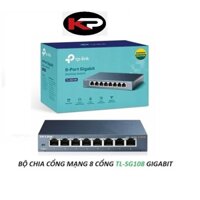 Bộ Chia Mạng Lan 8 Cổng RJ45 Gigabit TPLink LS108G 10/100/1000 Mbps, Bộ Chia Mạng Switch Để Bàn TPLink LS108G 8 Cổng