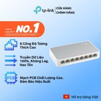 Bộ chia mạng Lan 8 cổng RJ45 TPLink SF1008D 10/100Mbps, Bộ chia Tín Hiệu 8 Cổng Switch 8 Ports 10/100Mbps...