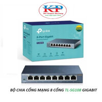Bộ Chia Mạng Lan 8 Cổng RJ45 Gigabit TPLink LS108G 10/100/1000 Mbps, Bộ Chia Mạng Switch Để Bàn TPLink LS108G 8 Cổng