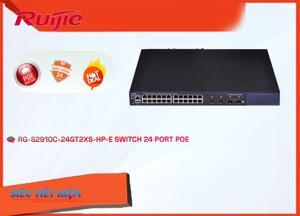 Bộ chia mạng Ruijie 24 10/100/1000BASE-T Ports RG-S2910C-24GT2XS-HP-E