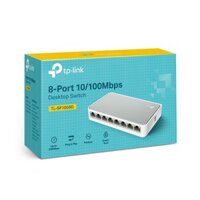 Bộ Chia Mạng Switch 8 Port TP-Link TL-SF1008D (8 Port 10/100Mbps - Vỏ nhựa) -  Bảo Hành 2 Năm