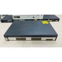 Bộ chia mạng Switch Cisco 3750G - 24TS-S 1G  cisco C3750G Cisco 3750 Series WS-C3750G-24TS-S 24-P 10/100/1000 base ports