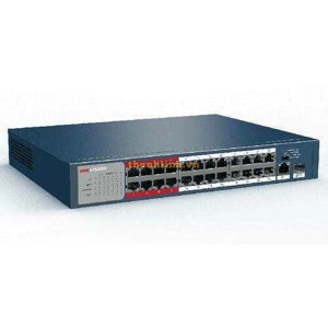 Bộ chia mạng - Switch POE Hikvision DS-3E0326P-E(B), 24 cổng