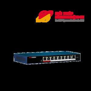 Bộ chia mạng - Switch POE Hikvision DS-3E0109P-E(B), 8 cổng