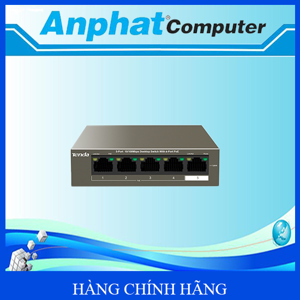 Bộ chia mạng Tenda 5 cổng PoE TEF1105P