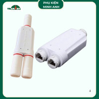 Bộ chia poe 3 cổng, 1 vào ra 2 ngoài trời chống nước không cần cấp nguồn sử dụng cáp mạng 4 sợi