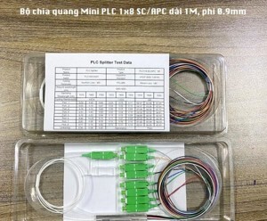 Bộ chia quang mini PLC 1x8 SC/APC