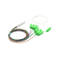 Bộ chia quang PLC 1x8 SC APC; Bộ chia quang splitter 1x8 suy hao thấp