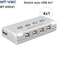 BỘ CHIA SẺ MÁY IN TỰ ĐỘNG BẤM TAY MT-SW241 1 RA 4 CỔNG USB MT-VIKI