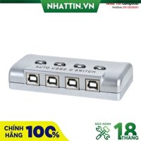 Bộ chia sẻ máy in tự động VIKI - MT-SW241-CH 4 máy tính 1 máy in cổng USB chính hãng