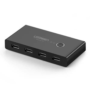 Bộ chia sẻ máy in USB 3.0 từ 4 thiết bị vào 2 máy tính Ugreen 30768