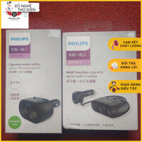 Bộ Chia Tẩu Sạc-Ô Tô-Cao Cấp-Chính Hãng-Philips-DLP3521N và DLP2019