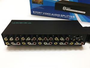 Bộ chia tín hiệu AV 1 ra 8 cổng ViKi MT-108AV
