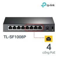 Bộ chia tín hiệu Tp Link TL-SG1008P POE 8 cổng RJ4510/100 Mbps Mở rộng mạng ổn định