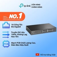 Bộ Chia Tín Hiệu TPLink TL-SG1016D Switch 16 cổng RJ45 10/100/1000Mbps - Sản phẩm chính hãng