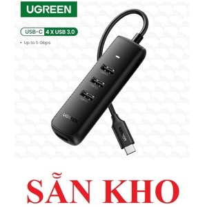 Bộ chia Type C 4 cổng USB 3.0 Ugreen 10916
