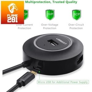 Bộ chia USB 2.0 ra 4 cổng USB Ugreen UG-20277