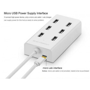 Bộ chia USB 2.0 ra 7 cổng Ugreen 30370