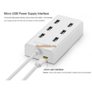 Bộ chia USB 2.0 ra 7 cổng Ugreen 30370