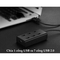 Bộ chia USB 2.0 ra 7 cổng Ugreen 30374 cao cấp