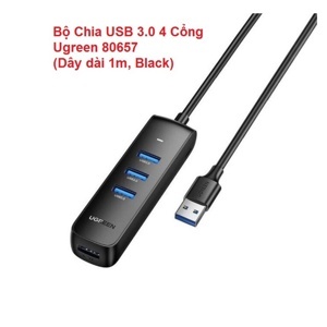 Bộ chia USB 3.0 4 cổng dài 1M Ugreen 80657
