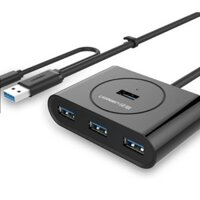 Bộ chia USB 3.0 4 cổng hỗ trợ OTG UGREEN 20292